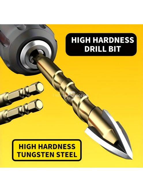 7 darabos kerámia csempefúró készlet hatszögletű szárral