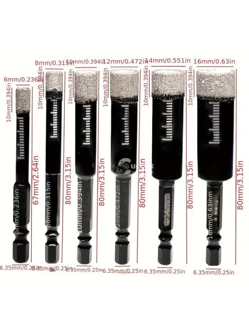 Prémium Gyémánt Lyukfúró Készlet