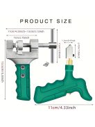 2 az 1-ben kézi üveg- és csempevágó szerszámkészlet T-fogantyúval