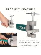 2 az 1-ben kézi üveg- és csempevágó szerszámkészlet T-fogantyúval