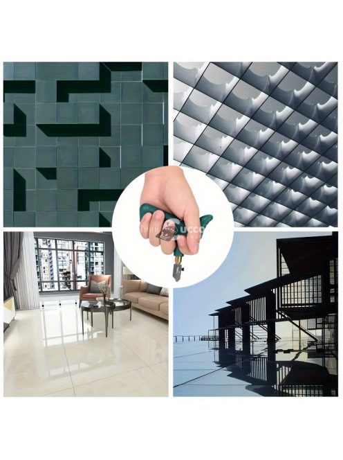 2 az 1-ben kézi üveg- és csempevágó szerszámkészlet T-fogantyúval