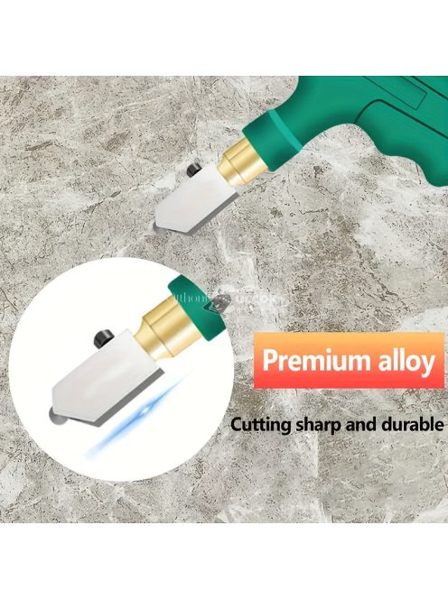 2 az 1-ben kézi üveg- és csempevágó szerszámkészlet T-fogantyúval