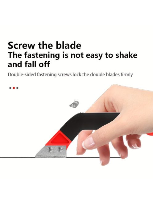 Professzionális csempefugázó tisztító szerszámkészlet vésőkésekkel