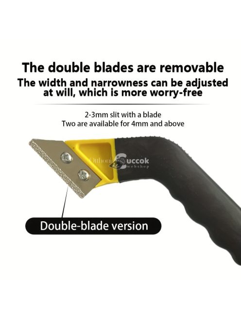 Professzionális csempefugázó tisztító szerszámkészlet vésőkésekkel