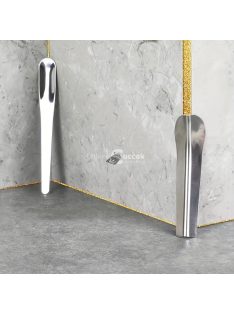 2 db/1 készlet rozsdamentes acél falgittelés kés