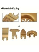 4 darab karbid oszcilláló fűrészlappal