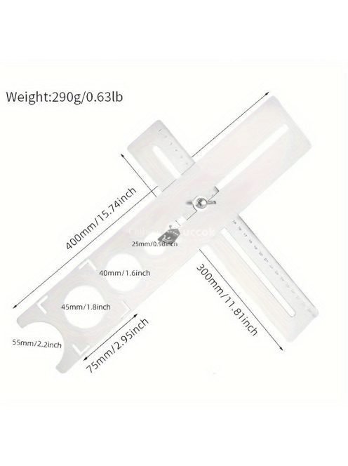 Állítható faljelölő pozícionáló