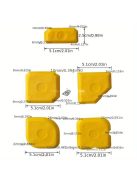 5 darabos Szilikon Fugázó Eszköz