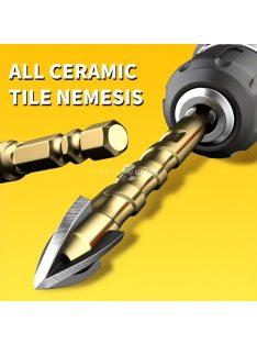 5db 3-12mm Kereszt Hex Csempefúró Szárny