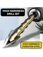 5db 3-12mm Kereszt Hex Csempefúró Szárny