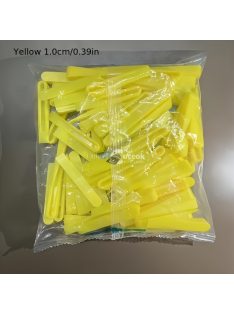 Újrahasználható műanyag csempe szintező rendszer ék