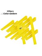 100db Újrahasználható Műanyag Csempe Szintező Ék