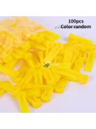 100db Újrahasználható Műanyag Csempe Szintező Ék