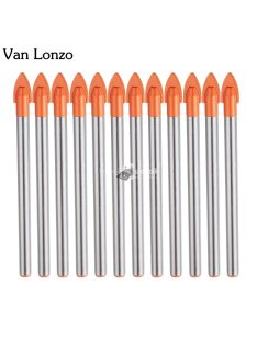   10db Professzionális 6mm-es Csempe és Üvegcserép Fúrókészlet