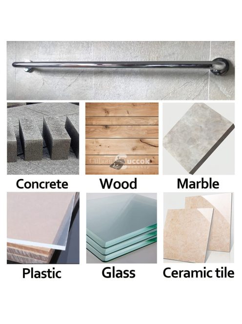 10db Professzionális 6mm-es Csempe és Üvegcserép Fúrókészlet