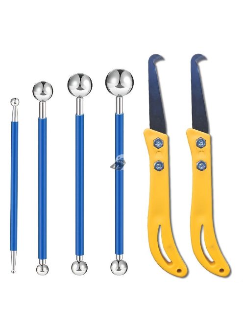 6 darabos Csempefugázó Eszközkészlet