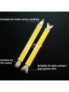 2db fém csempetömítő eszközkészlet