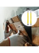 2db fém csempetömítő eszközkészlet