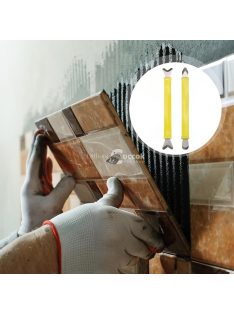 2db fém csempetömítő eszközkészlet