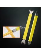 2db fém csempetömítő eszközkészlet