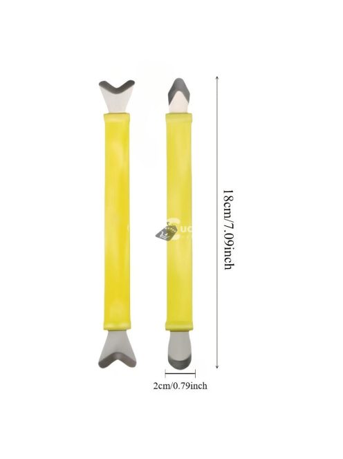 2db fém csempetömítő eszközkészlet