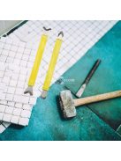 2db fém csempetömítő eszközkészlet