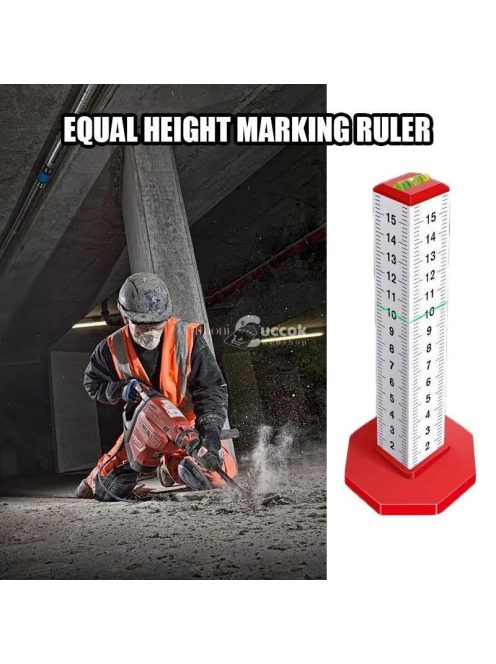 2db szintező és pozicionáló vonalzó kerámia lapok fektetéséhez