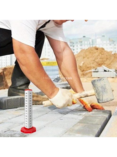 2db szintező és pozicionáló vonalzó kerámia lapok fektetéséhez