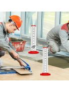 2db szintező és pozicionáló vonalzó kerámia lapok fektetéséhez