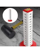 2db szintező és pozicionáló vonalzó kerámia lapok fektetéséhez