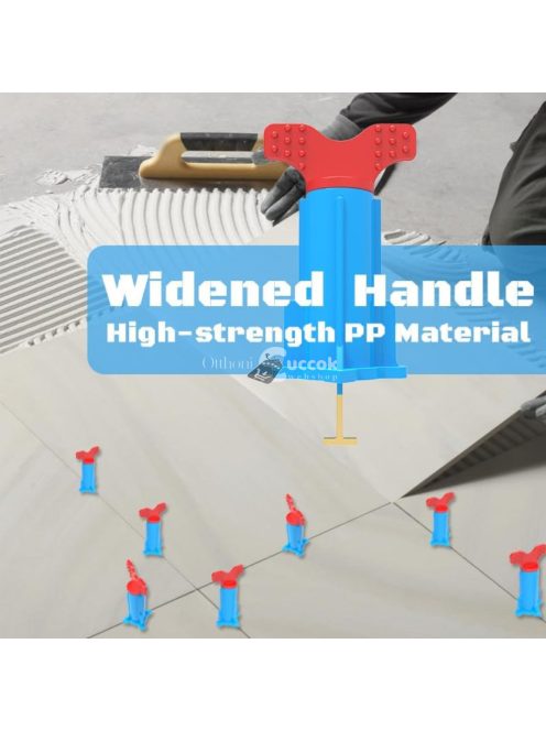 10 db műanyag csempe szintező rendszer,