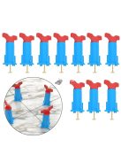 10 db műanyag csempe szintező rendszer,