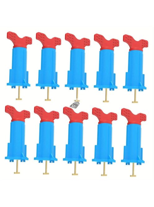 10 db műanyag csempe szintező rendszer,