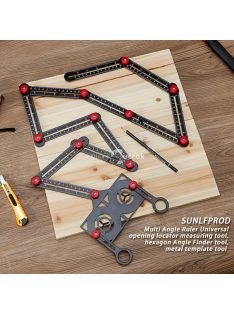 Pontos Többszögű Mérővonalzó