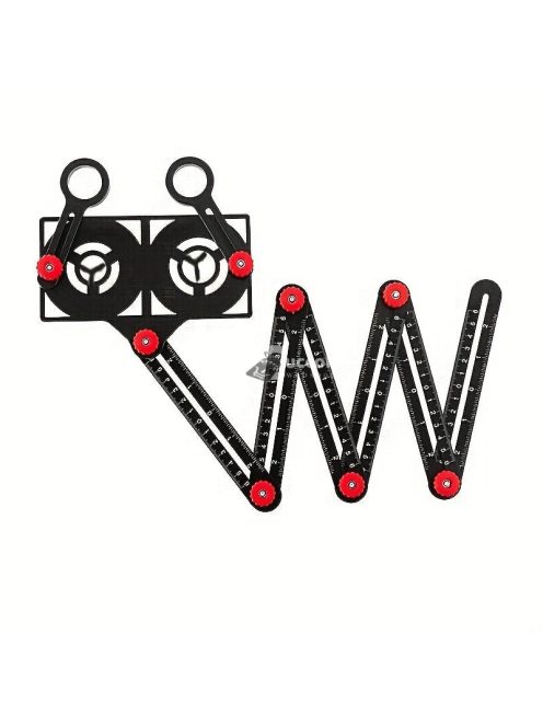 Pontos Többszögű Mérővonalzó