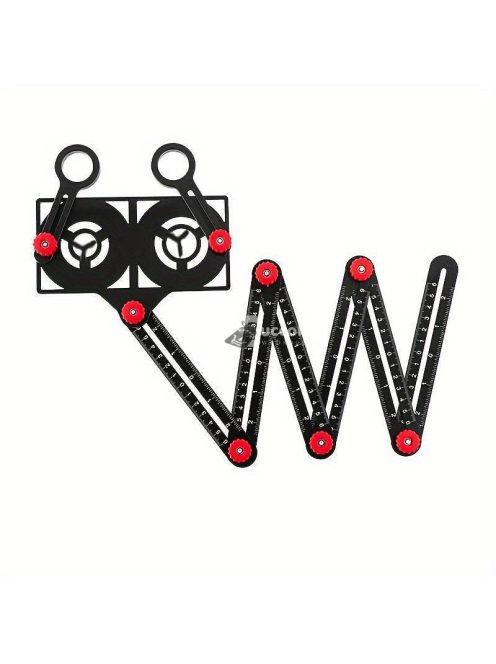 Pontos Többszögű Mérővonalzó