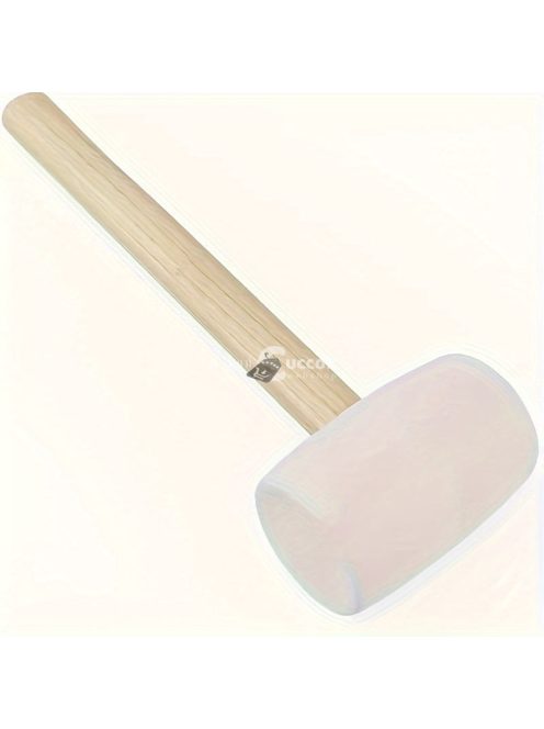 Prémium Gumi Kalapács Csúszásmentes Fa Nyéllel