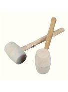 Prémium Gumi Kalapács Csúszásmentes Fa Nyéllel