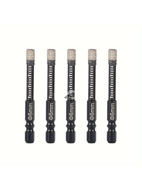 Hatszögletű Szárú Keményforrasztott Száraz Kerámia Csempefúró