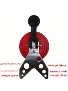   Állítható üveglyuk középpontjára helyezhető lokalizáló készlet