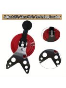 Állítható üveglyuk középpontjára helyezhető lokalizáló készlet