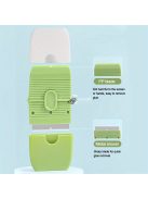 Hordozható kétfejű kerámia, csempékaparó