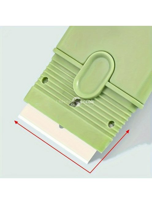 Hordozható kétfejű kerámia, csempékaparó