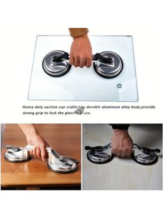Erős szívókorongos tartó kerámia és üveg csempékhez