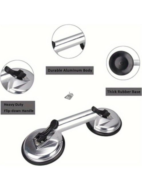 Erős szívókorongos tartó kerámia és üveg csempékhez