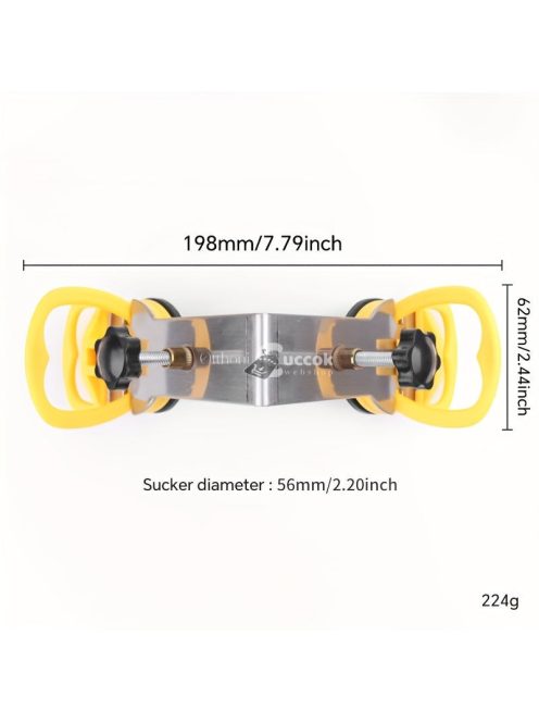 Állítható csempe szög rögzítő, acél sarok kiegyenesítő tapadókoronggal
