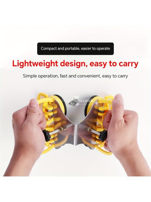 Állítható csempe szög rögzítő, acél sarok kiegyenesítő tapadókoronggal