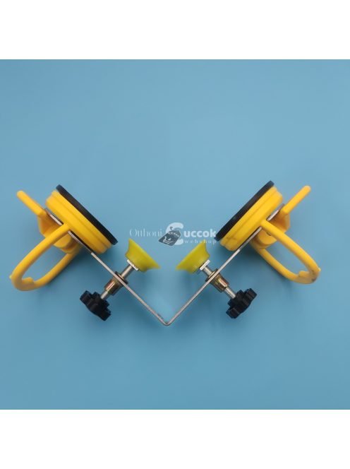 Állítható csempe szög rögzítő, acél sarok kiegyenesítő tapadókoronggal