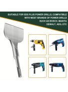 Csempevéső, 165x75mm, Professzionális Acélkalapács és Elektromos Kalapács Kompatibilis