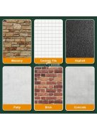 Csempevéső, 165x75mm, Professzionális Acélkalapács és Elektromos Kalapács Kompatibilis